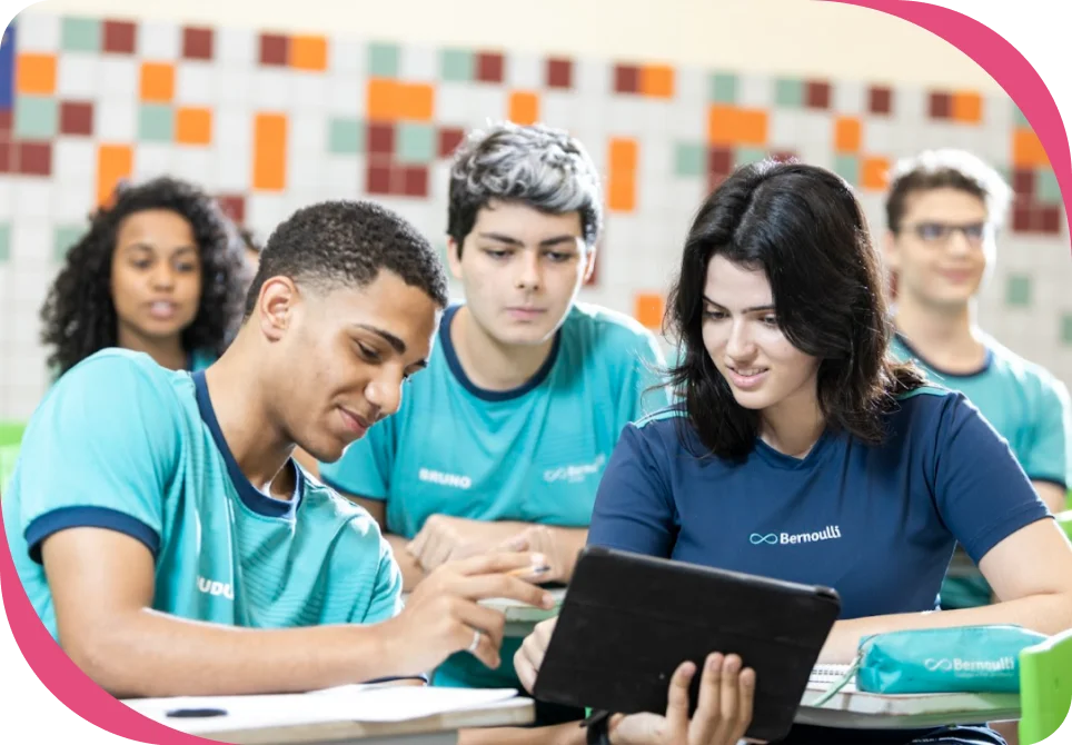 Estudantes da turma IME/ITA do Colégio Bernoulli.